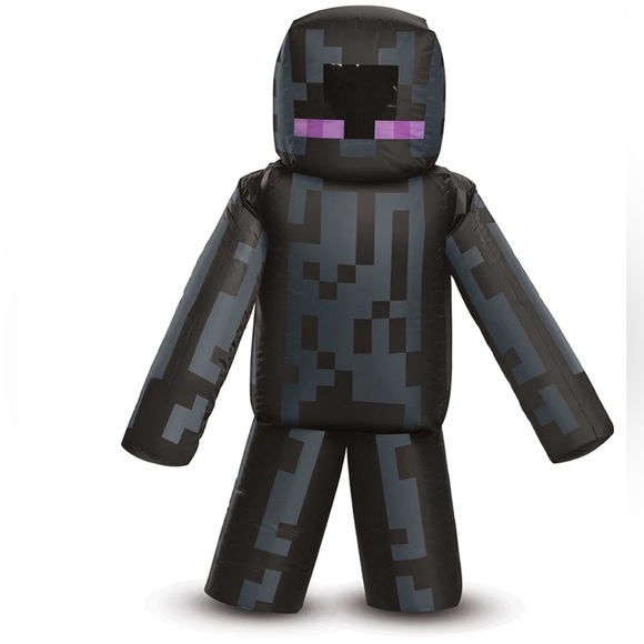 Minecraft Inflatable Enderman Child Costume - Picture 1 of 7